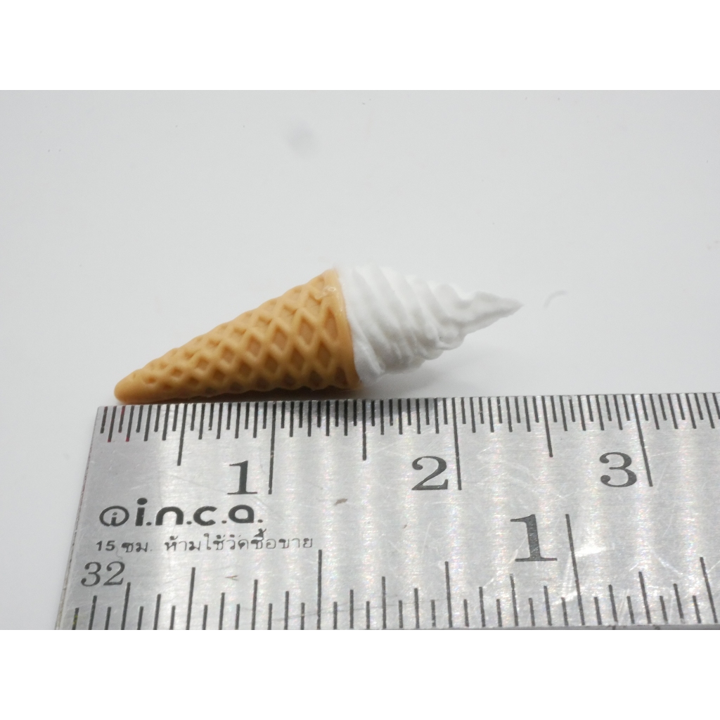 ซอฟต์เสิร์ฟ ไฮศกรีมจิ๋ว (ราคา/ชิ้น) Soft Serve Ice Cream ไอศกรีมซอฟต์เสิร์ฟ ของจิ๋ว ของตกแต่ง