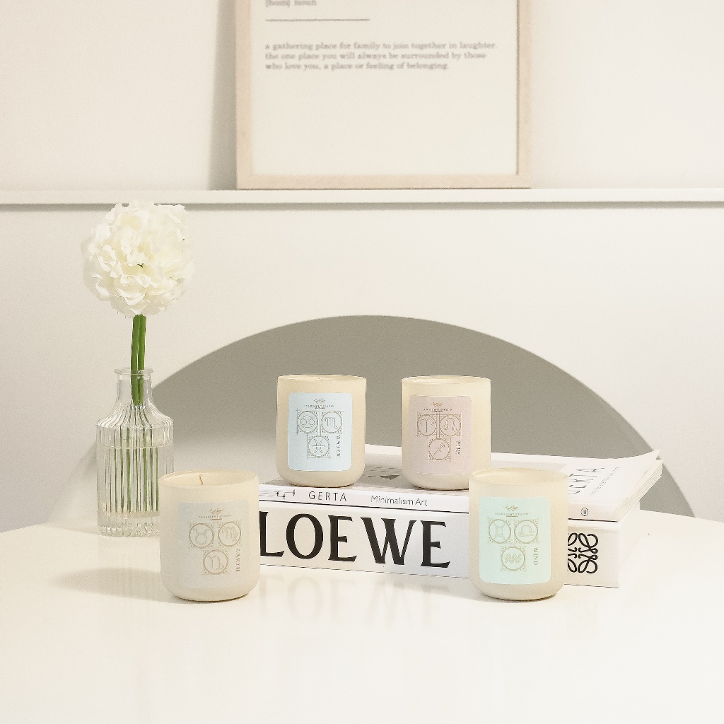 เทียนหอม Soywaxเทียนไขถั่วเหลือง100%  160ML