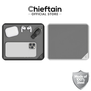 Chieftain Lifestyle Steel Tray 2pcs ถาดวางของ เหล็ก 2ชิ้น วางมือถือ วางกุญแจรถ ถาดใส่เครื่องปร