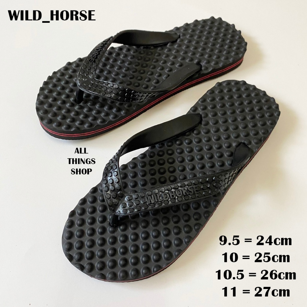 รองเท้าคีบฟองน้ำ พื้นปุ่ม คีบพื้นตุ่ม รองเท้าแตะแบบหนีบ WILD HOUSE - รูปที่ 5