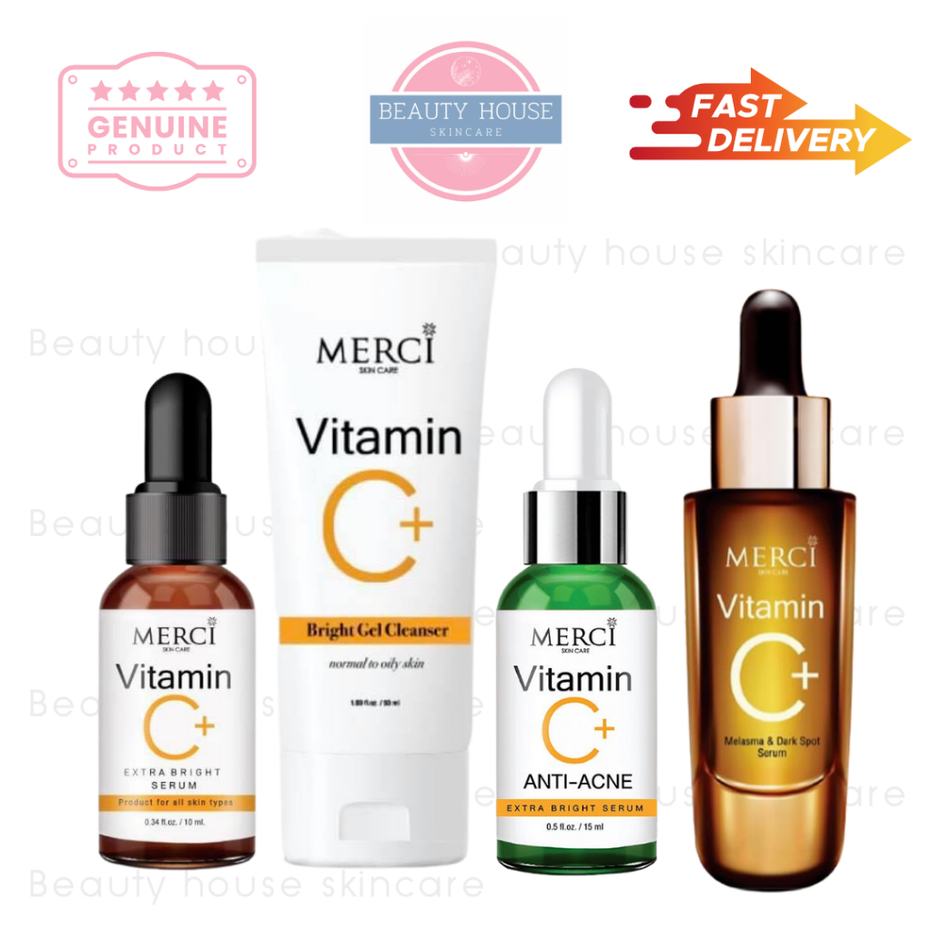 [ถูก&แท้] เมอร์ซี่ สกินแคร์ 🍊 MERCI SKINCARE 🍊 เซรั่ม เจลล้างหน้า