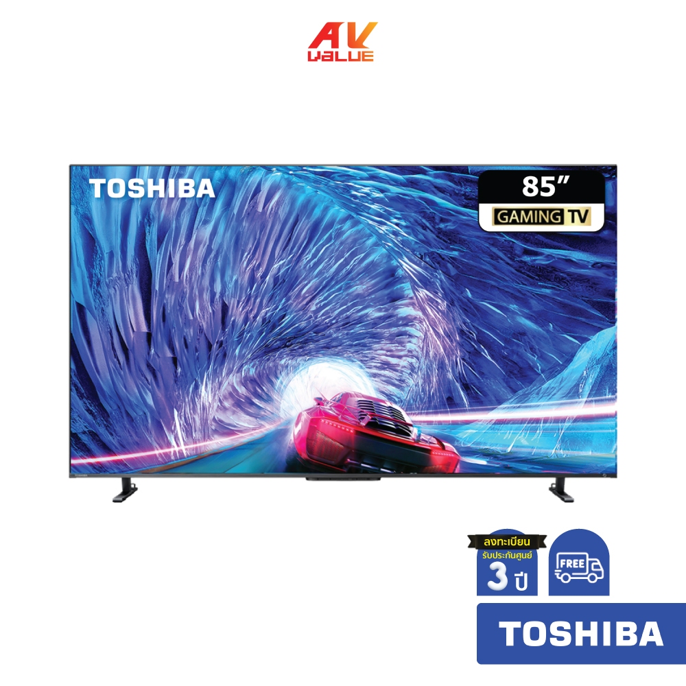 Toshiba 4K Gaming TV รุ่น 85Z670MP ขนาด 85 นิ้ว Z670M Series ( 85Z670M , Z670MP )