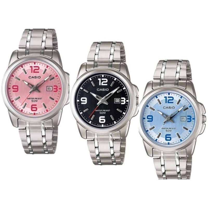 นาฬิกาข้อมือCASIOแท้ สายสแตนเลส รุ่นMTP-1314/LTP -1314ของแท้ 100%รับประกันสินค้า 1 ปีเต็ม