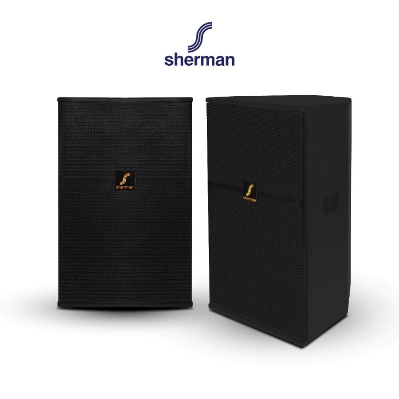 SHERMAN Outdoor Speaker ตู้ลำโพงกลางแจ้ง 15 นิ้ว ลำโพงมอนิเตอร์ กำลังขับ 200-250 W