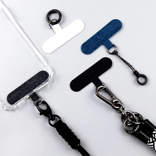 PT🔥ปะเก็นสายคล้อง🔥 โทรศัพท์มือถือ แผ่นห้อยโทรศัพท์ ป้องกันการสูญหาย แบบสากล คลิปสร้อยคอ แบบปรับได้ ปะเก็นติดมือถือ