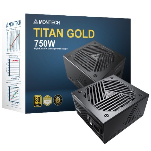 MONTECH TITAN GOLD 750W 80PLUS GOLD