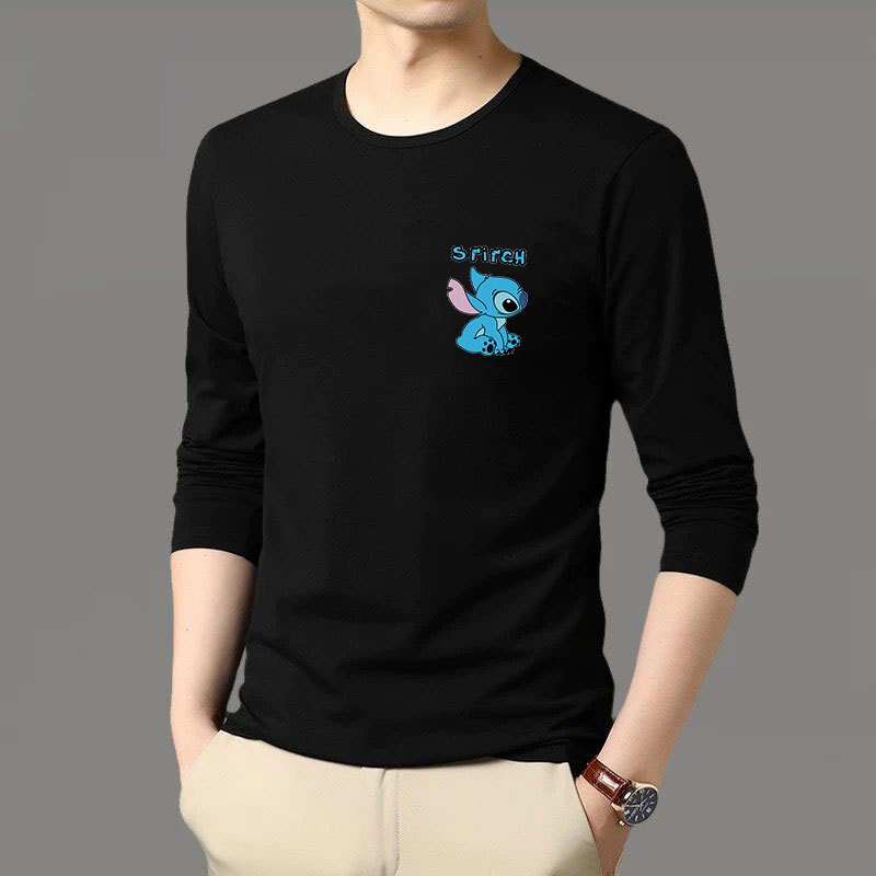 TL-337-LONG เสื้อยืดแฟชั่นแขนยาวเนื้อผ้านิ่มเด้ง งานสกรีน ราคาถูกสุดๆ ใส่ได้ทั้งหญิงและชาย ลำลอง คอก