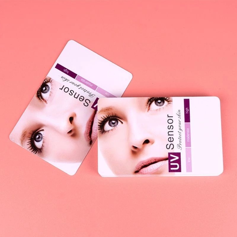 ✅️สั่งในไลฟ์ลด50%🔥 แผ่นวัดค่ายูวีuv รังสีuv แผ่นวัดค่าแสงแดดทดสอบยูวี (1แผ่น)
