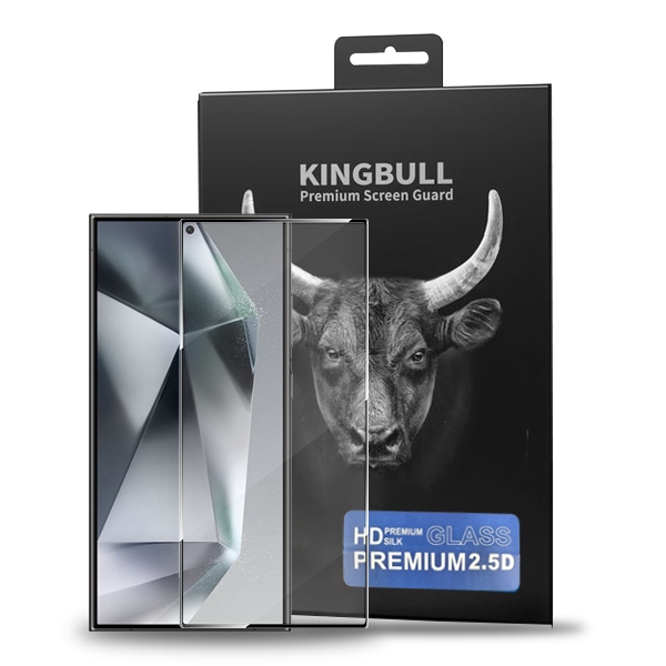 KINGBULL ฟิล์มกระจก FILM 2.5D SS S25 Ultra / S24 Ultra  HD Glass (แบบเต็มจอ)