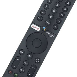 รีโมท mi tv รีโมตควบคุมด้วยเสียง มีฟังก์ชั่นคำสั่งเสียง ปุ่ม NETFLIX prime video Remote for Mi TV