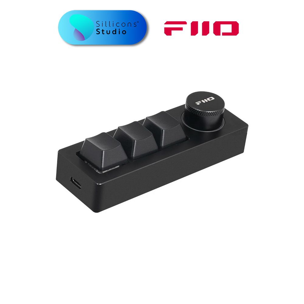 FiiO KB1K คีย์บอร์ด Mechanical สำหรับเครื่องเสียง ตั้งมาโครได้ ประกันศูนย์ไทย FiiO KB1K
