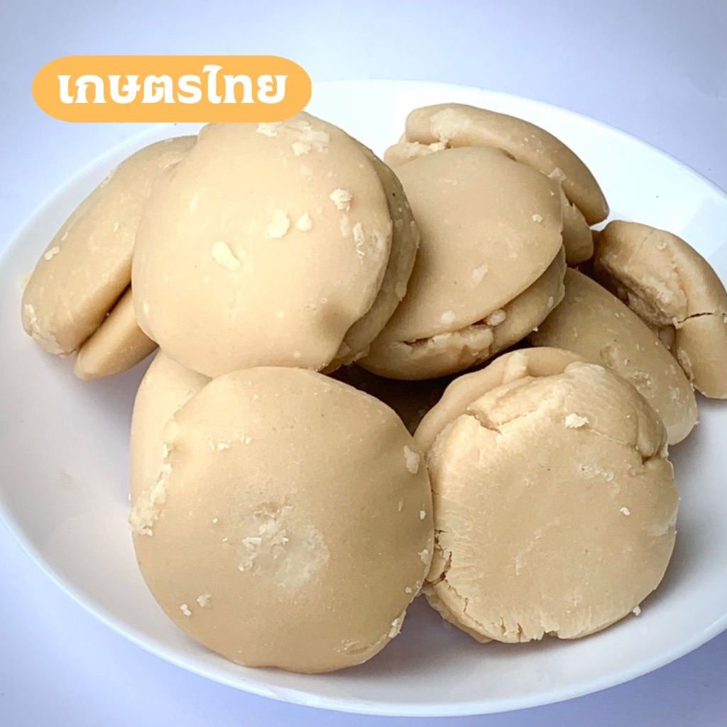 1 กก. น้ำตาลโตนด เพชรบุรีแท้ 100% สูตรเกษตรไทย แบบปึก