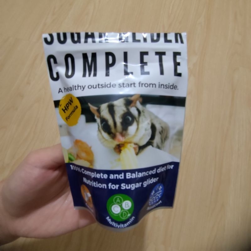 Sugar glider Complete แบบชง ส่งต่อค่ะน้องไม่ทาน