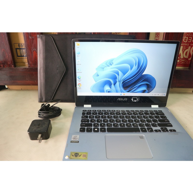 ASUS touchscreen i3 gen10 จอสัมผัส NB notebook  โน๊ตบุ๊ค คอม แล็ปท็อป