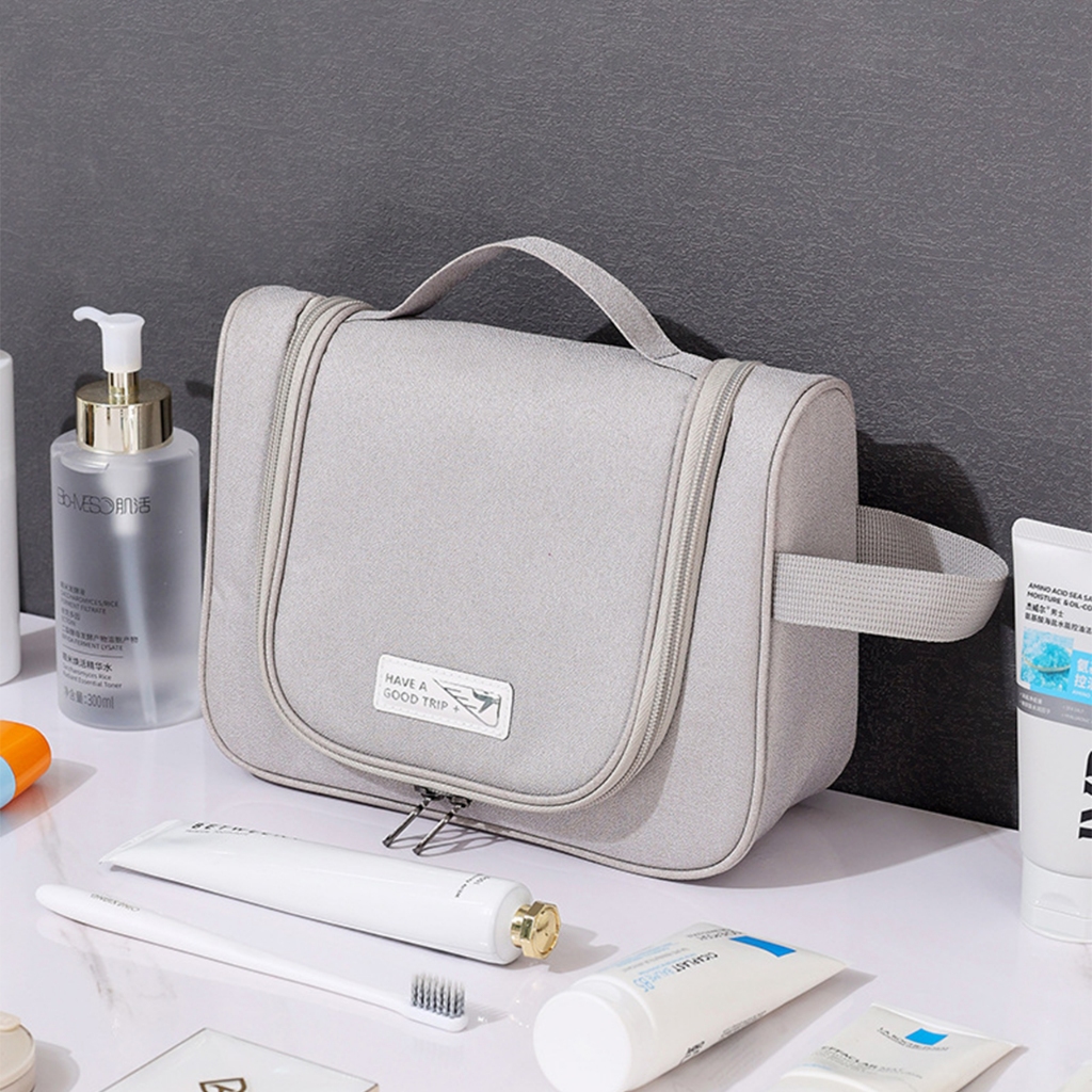 กระเป๋าแขวนอาบน้ำ กระเป๋าจัดระเบียบ Toiletry Bag สำหรับใส่ของใช้ ครีม แปรงสีฟัน พกพาเดินทาง ไปเที่ยว simple thailand