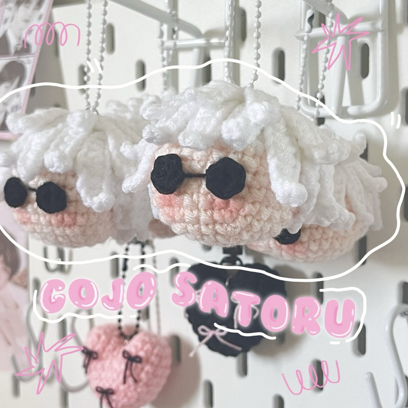 𝐆𝐨𝐣𝐨 𝐒𝐚𝐭𝐨𝐫𝐮 🕶️ | pe-order 2-3d  พวงกุญแจ โกะโจ ซาโตรุ (แว่นตา)