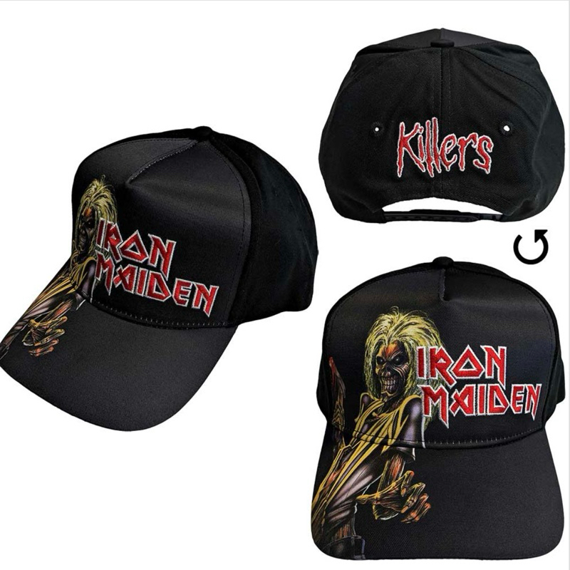 หมวกวง Iron Maiden ลาย KILLERS ลิขสิทธิ์แท้100% นำเข้าจาก UK