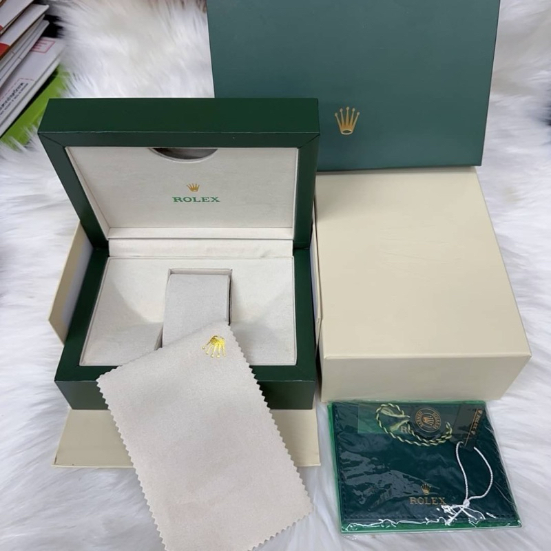 กล่องนาฬิกา rolex ครบชุด full box set งานจริงตามรูป