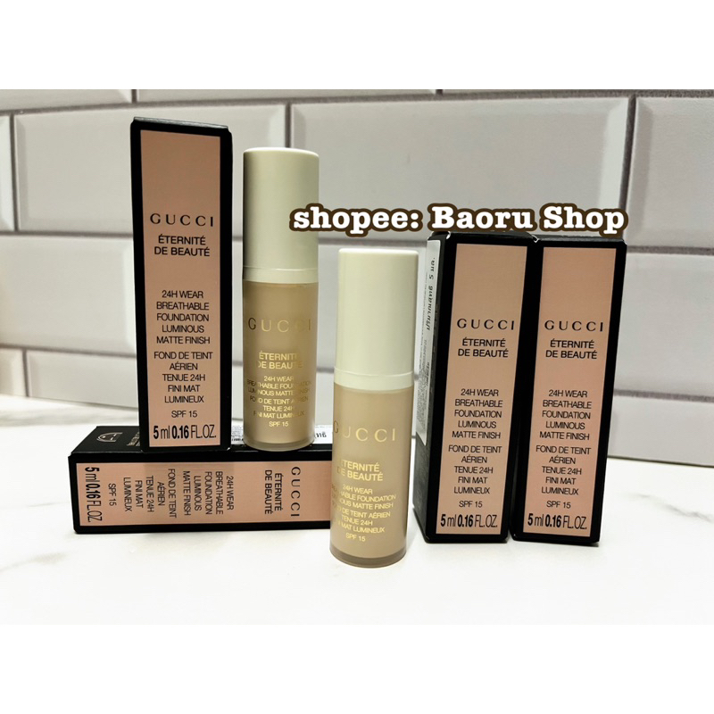 G u c c i Eternité De Beauté Foundation SPF15 5 ml (ป้ายไทย)