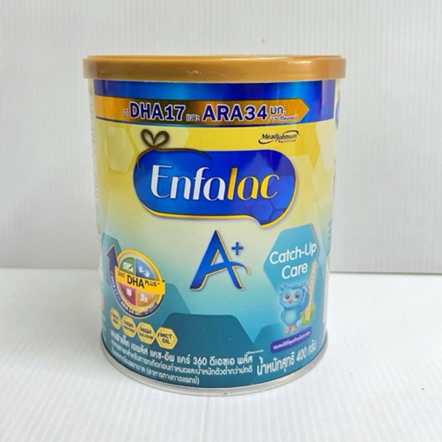 Enfalac A+ Catch up Care เอ็นฟาแล็ค เอพลัส แคชอัพแคร์ ขนาด 400 กรัม