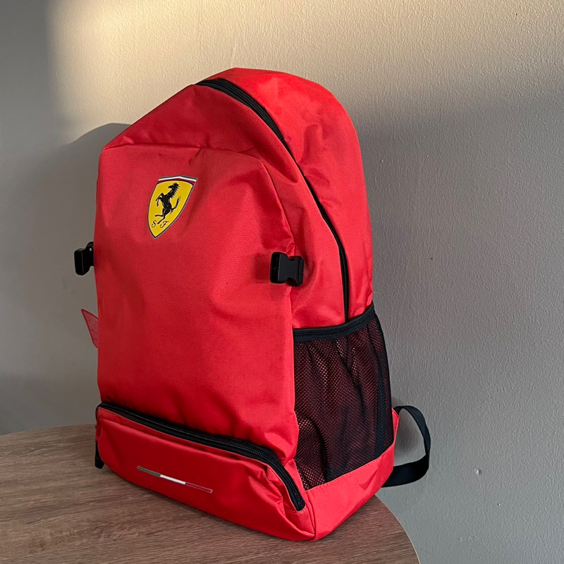 กระเป๋าเป้เฟอร์รารี่ Ferrari พรีเมี่ยมเชลล์ shell v power