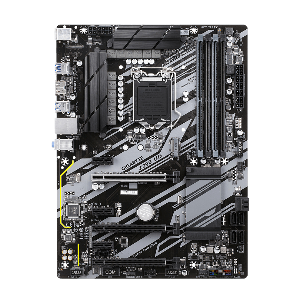 MAINBOARD (เมนบอร์ด) 1151V2 GIGABYTE Z390 UD