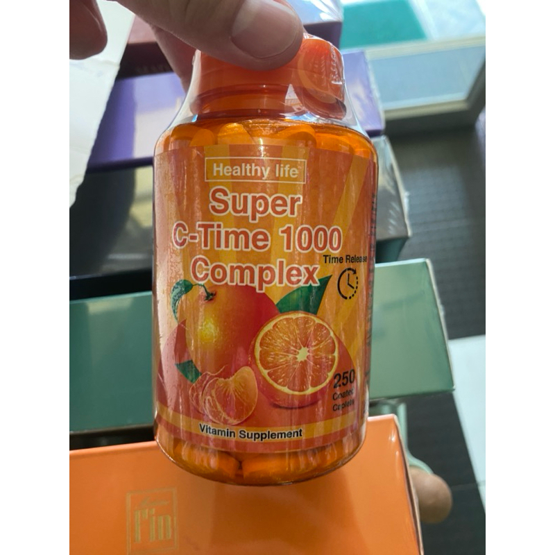 Super C-Time 1000 Complex Healthy life Vitamin 09/2025 250 เม็ด
