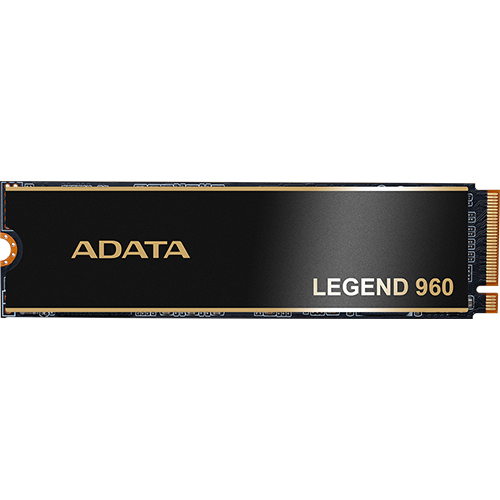 ADATA 1TB LEGEND 960 PCIe Gen4 x4 NVMe M.2 2280 SSD Black (ALEG-960-1TCS)