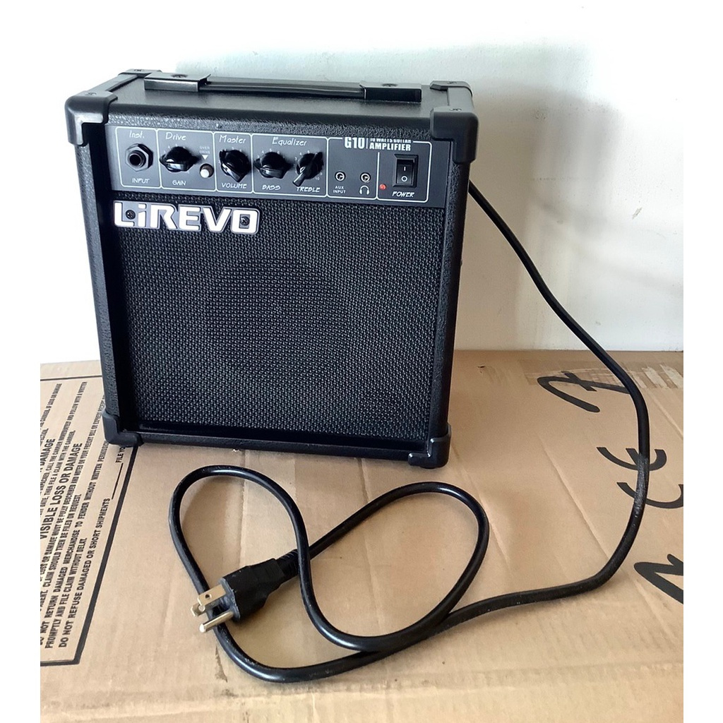แอมป์กีตาร์ไฟฟ้า LIREVO 10W รุ่น FB-G10 ***มีเอฟเฟคเสียงแตกในตัว