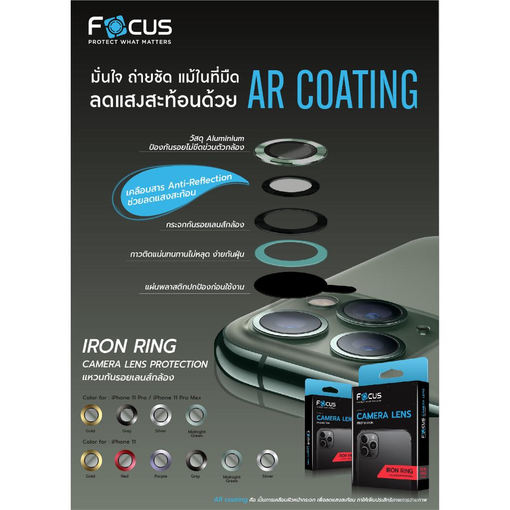 Focus IRON RING แหวนกันรอยเลนส์กล้อง สำหรับ Samsung S26Ultra S25Ultra แหวน 5ชิ้น S26 Plus S26 S23 + S24 + S25 + 3ชิ้น - รูปที่ 3