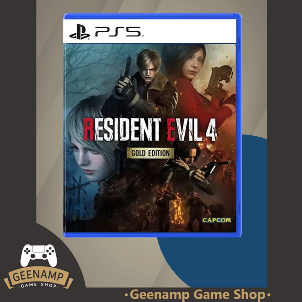 PS5 [มือ1] Resident Evil 4 Gold Edition (R3/ASIA)(EN) # BIOHAZARD RE IV # remake