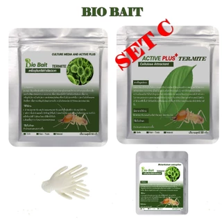 Termite Bio Bait ชุดเหยื่อเชื้อรากำจัดปลวกตายยกรัง เหยื่อชีวภัณฑ์กำจัดปลวก