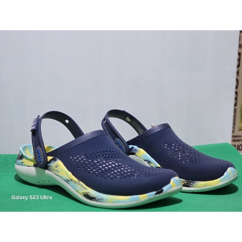 Crocs Lite Ride Clog รองเท้าแตะ แบบลำลอง มาใหม่สุดฮิต ใส่ได้ทุกเพศ มีส่วนลดราคา