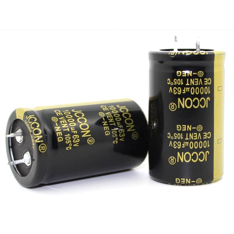 63v10000uf 30x50mm 63v JCCON 10000uf Black Gold Audio Amplifier Filter Audio Capacitor