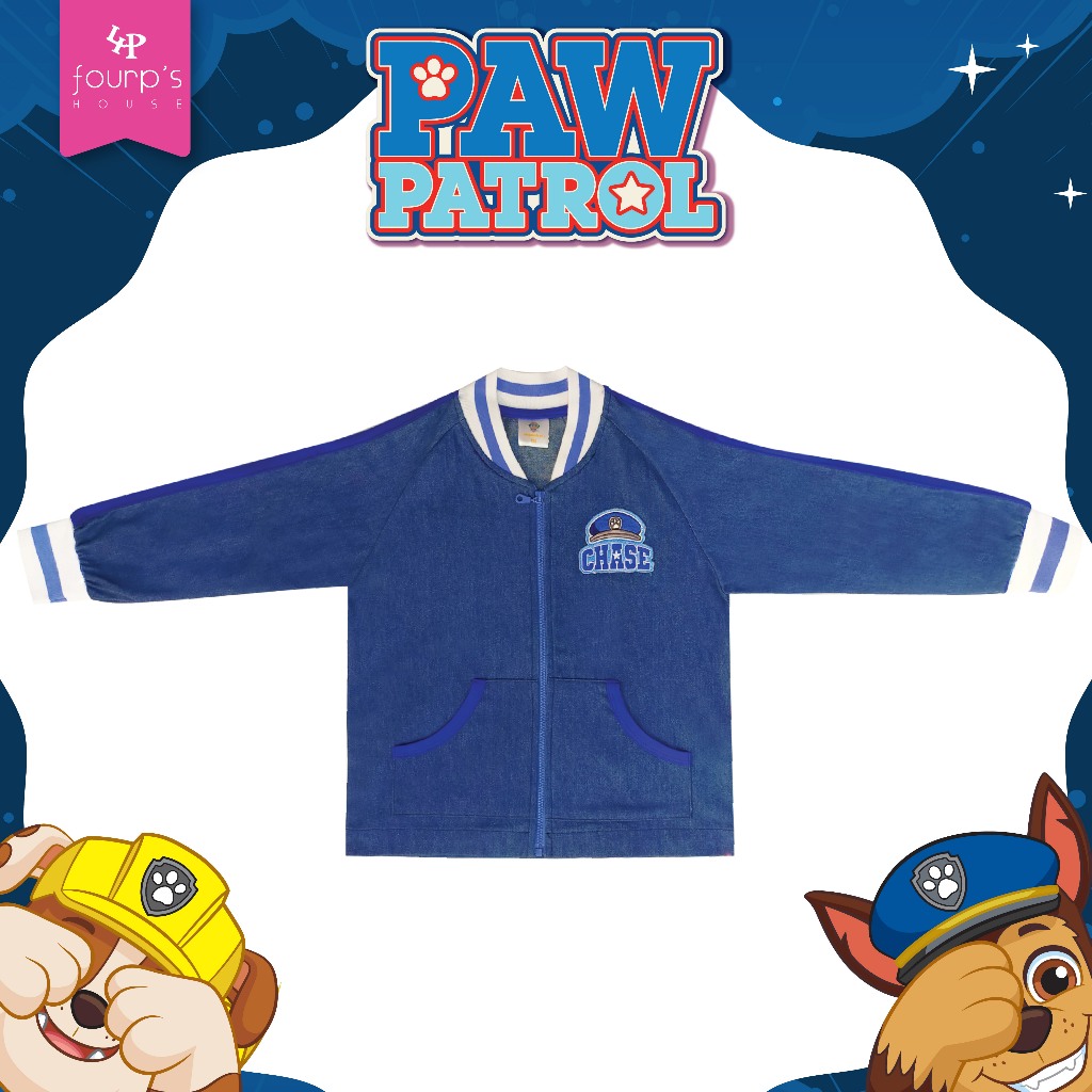 PAW PATROL : PTNYJ2026 เสื้อแจ็คเก็ตเด็กผู้ชายลิขสิทธิ์แท้