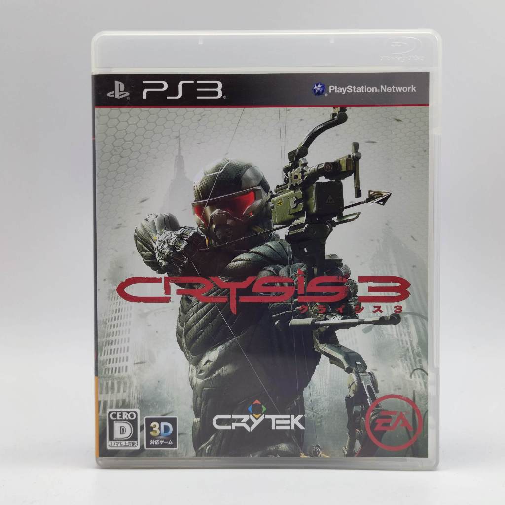 CRYSIS 3 [PS3] แผ่นแท้ ตัวแผ่นสภาพดี PlayStation 3