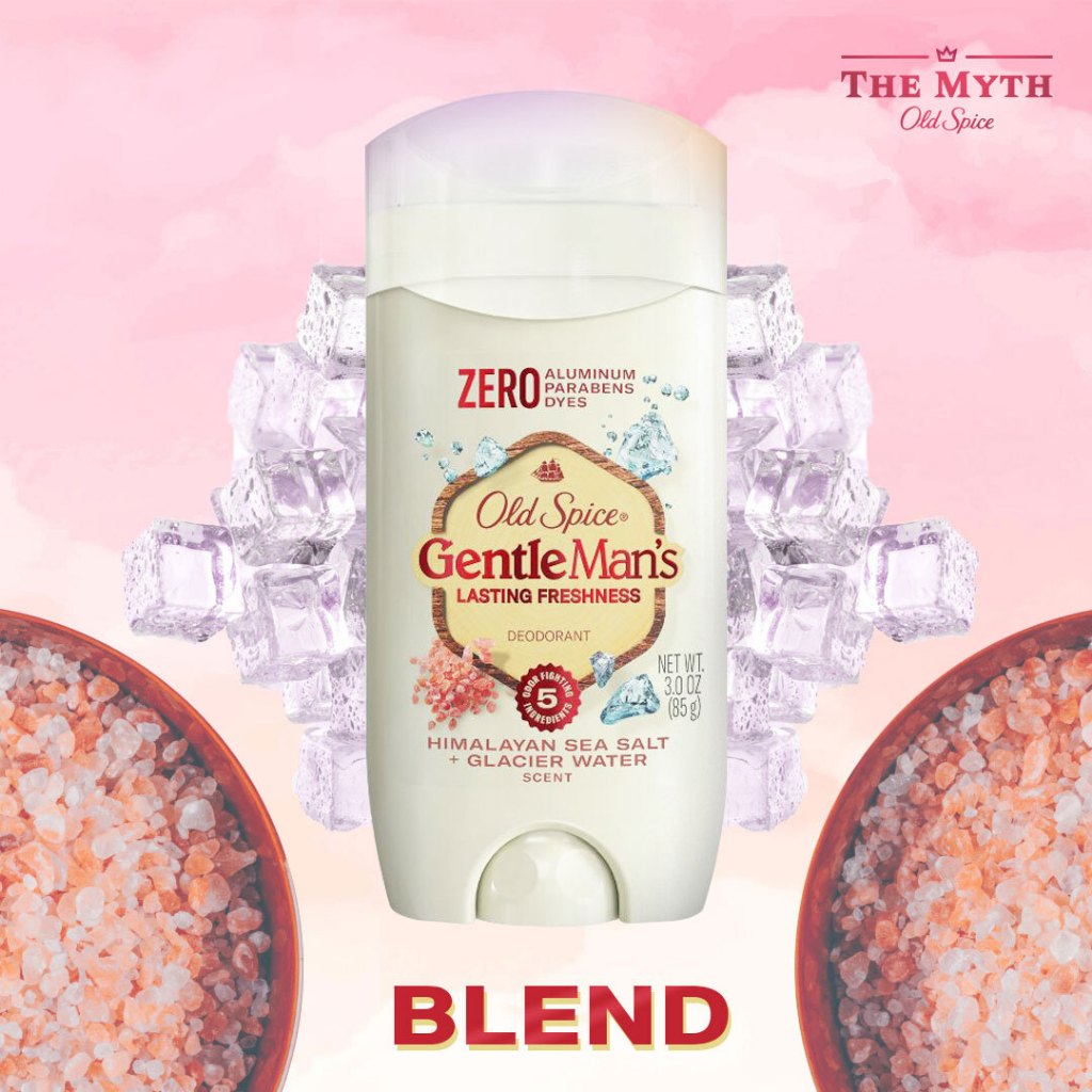*ลด60.- ใส่โค้ด DECMYTH1* Old Spice Blend โรลออน กลิ่น Himalayan กลิ่นนุ่ม สะอาด สดชื่นอ่อนๆ แฝงความผ่อนคลาย