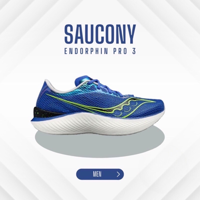 รองเท้าวิ่ง Saucony Endorphin Pro3 -Men