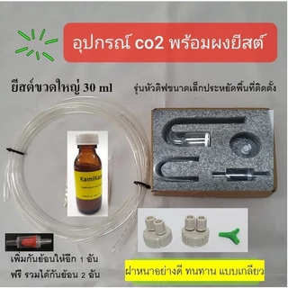 Co2 คาร์บอนยีสต์ DIY สำหรับมือใหม่เริ่มต้น ราคาย่อมเยา