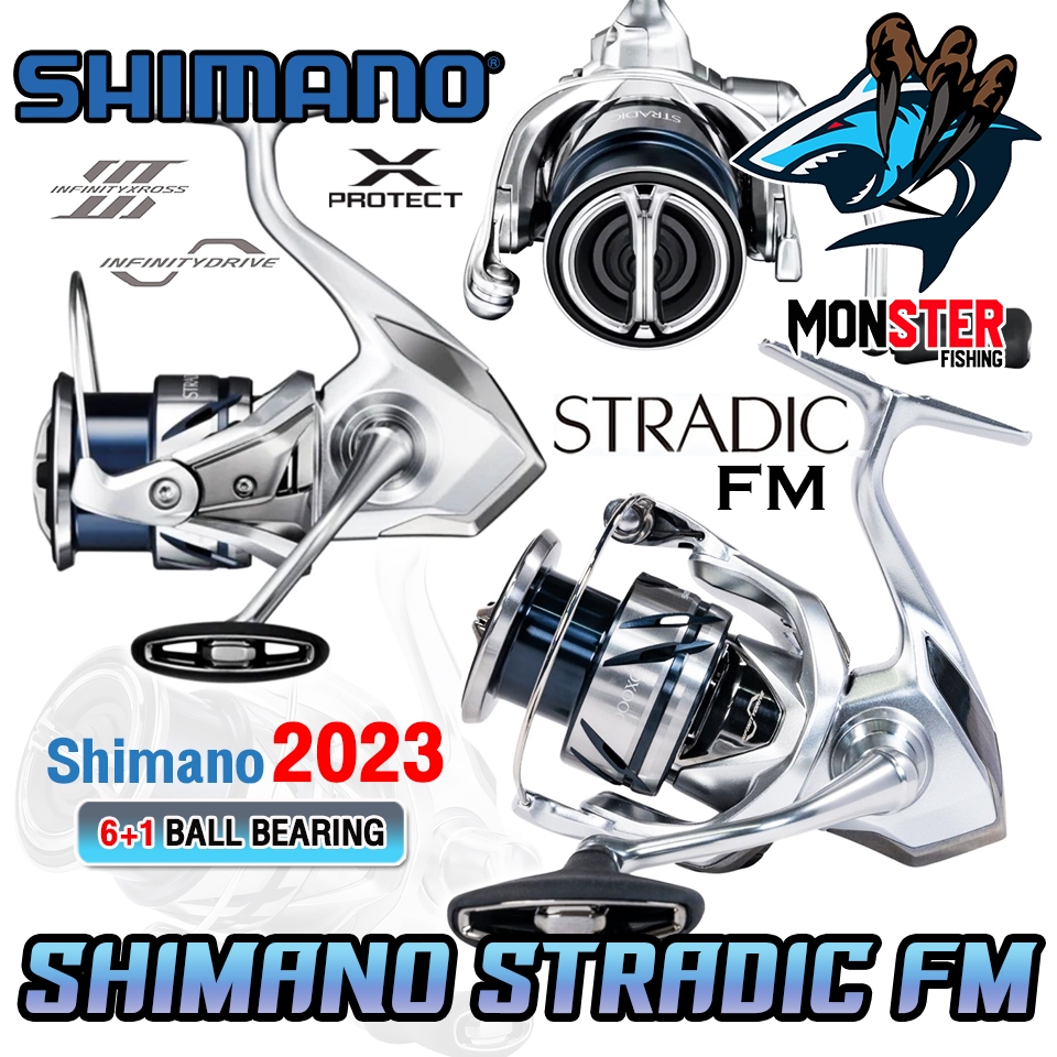 รอกตกปลา รอกสปินนิ่ง SHIMANO STRADIC FM ปี 2023 รุ่นใหม่ (มีให้เลือกหลายเบอร์)