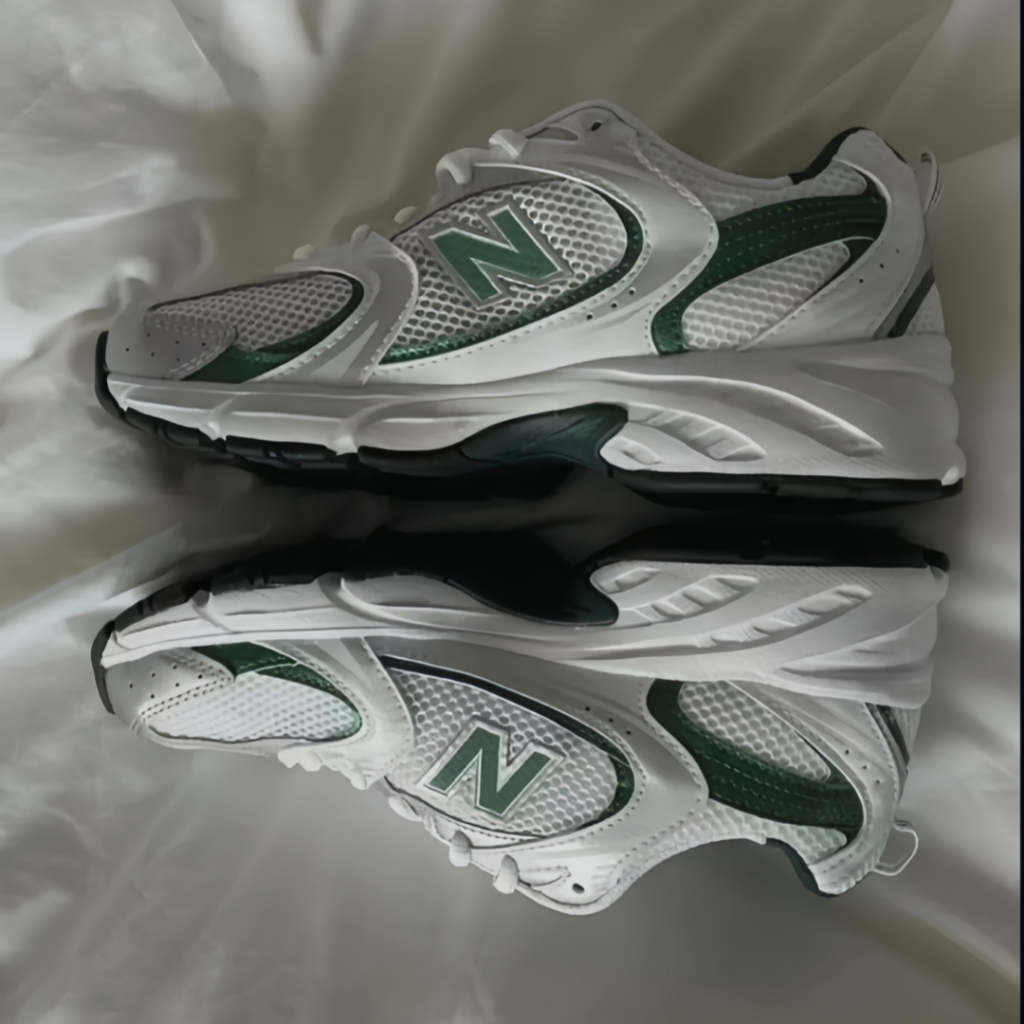 New Balance 530 สีขาว รองเท้าผ้าใบ ของแท้ 100 % รูปแบบ NB