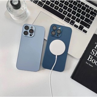 N109 CASE FOR IPHONE 15 14 13 12 PRO MAX PLUS กระจกเคสโทรศัพท์ หลังกระจก