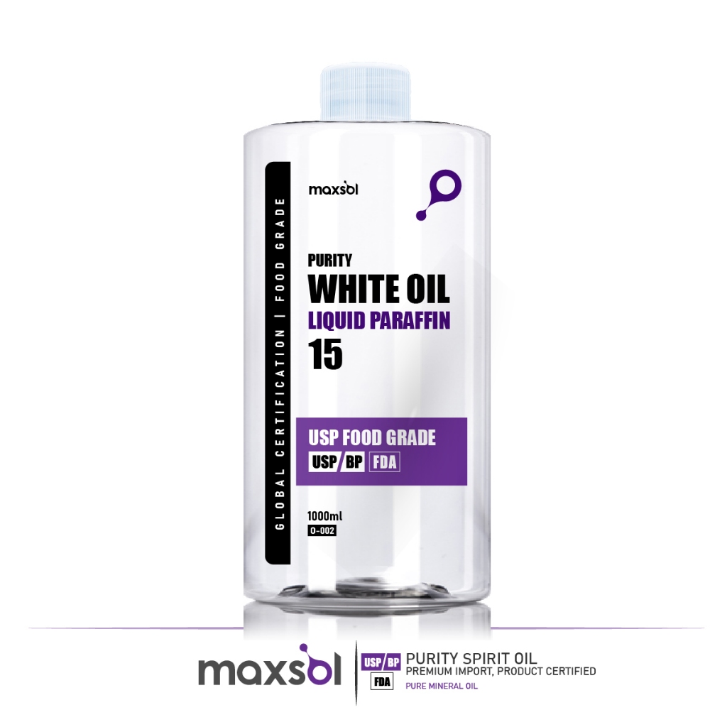 White Oil 15 USP/BP Food Grade [Import] : น้ำมันขาว พาราฟินเหลว Liquid Paraffin น้ำมันแก้ว