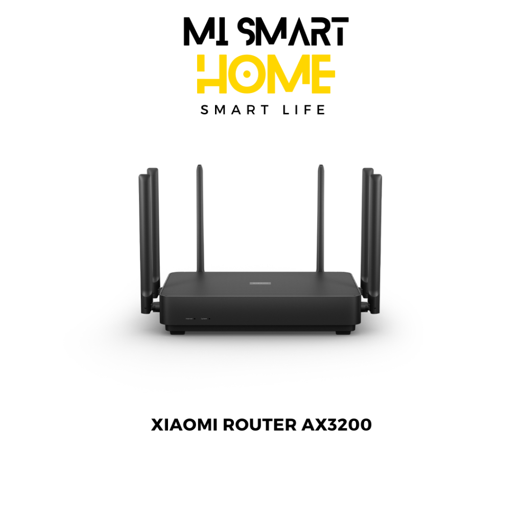 Xiaomi Router AX3200 เราเตอร์ไร้สาย Wi-Fi 6 ย่านความถี่คู่ อุปกรณ์รับสัญญาณไร้สาย เครือข่ายกระจายสัญญาณ สัญญาณแรง
