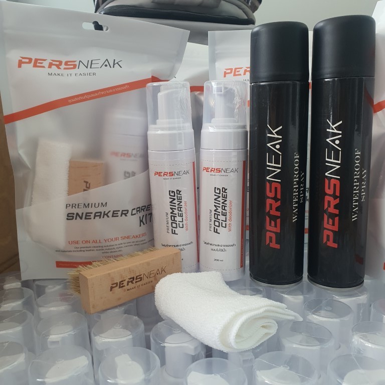 Persneak (ซักแห้ง)โฟมทำความสะอาดแบบไม่ต้องใช้น้ำล้างออก 200 ml.