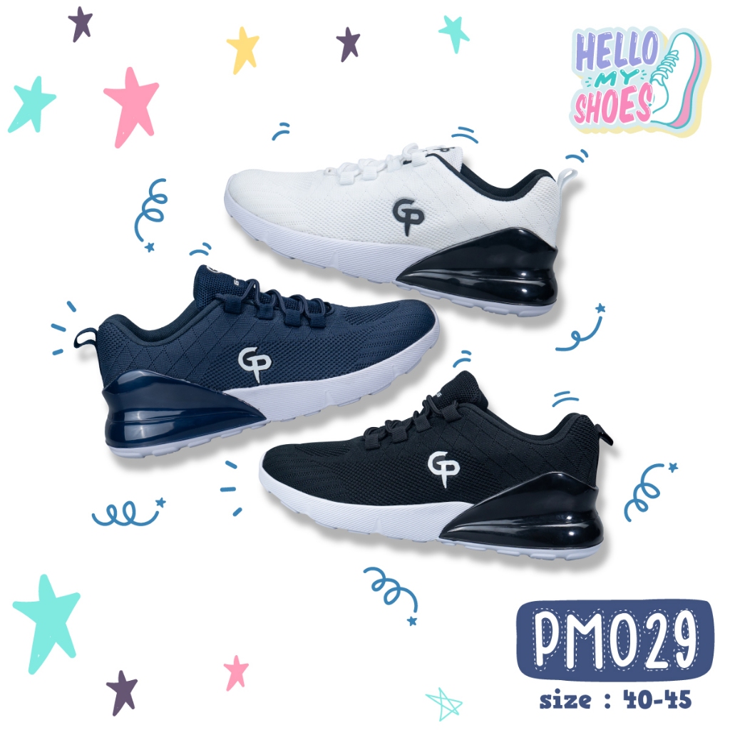 รองเท้าผ้าใบ สนีกเกอร์ แนะนำเพิ่มไซซ์ รุ่น PM029 สินค้าตรงปก จัดส่งไว แท้100%