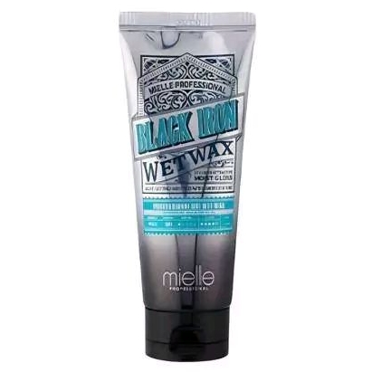 Mielle Black Iron Wet Wax 150ml แว๊กซ์จัดแต่งทรงผมแนว wet look เนื้อสัมผัสนุ่มไม่เหนียวเหนอะหนะ กันรังสี UVA & UVB