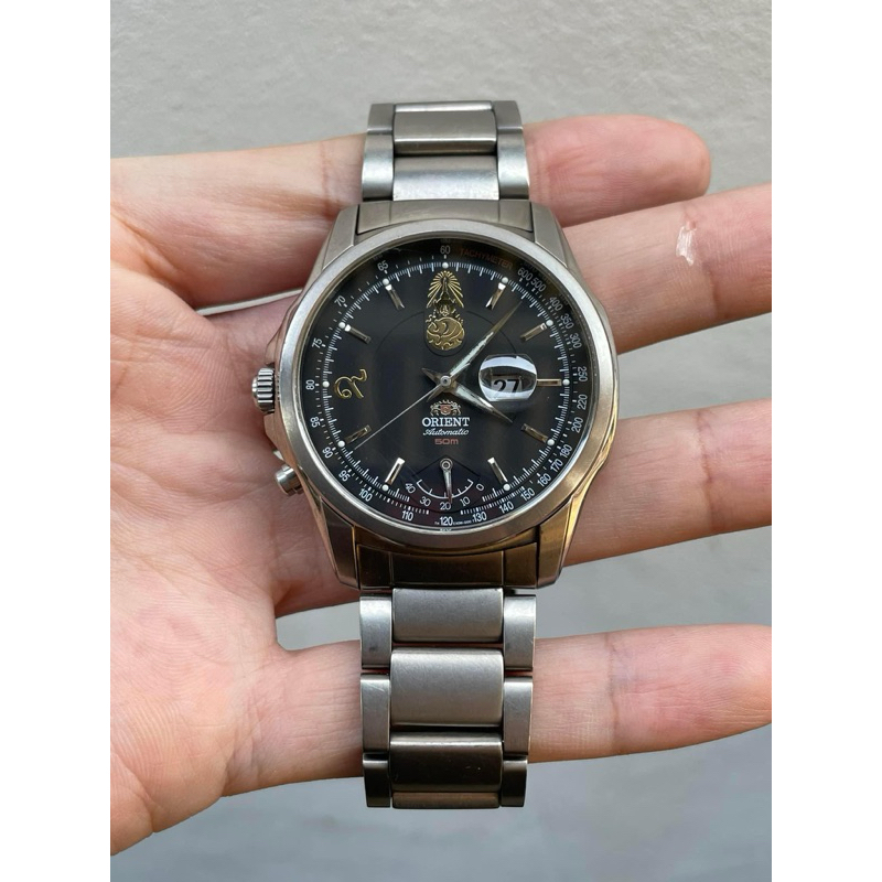 ORIENT Automatic Power Reserve Titaniun Limited Edition รุ่นพิเศษ ร.๙ ครองราชย์ครบ 60 ปี ผลิต 6,000 