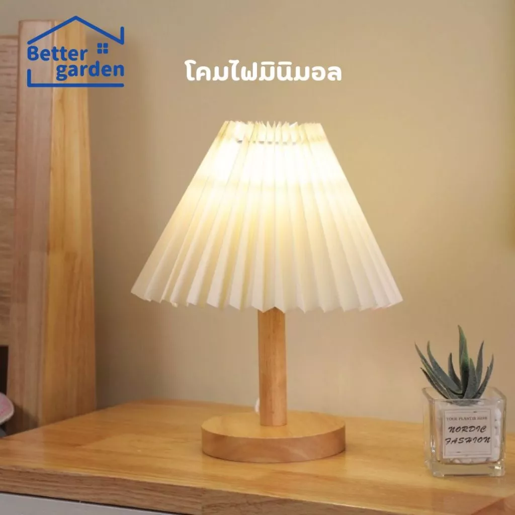 🏷️[Home] โคมไฟ ตั้งโต๊ะ led มินิมอล1สี/ปรัปความสว่างได้ มี2โหมด สายสวิตซ์ USB สวยมีสไตล์