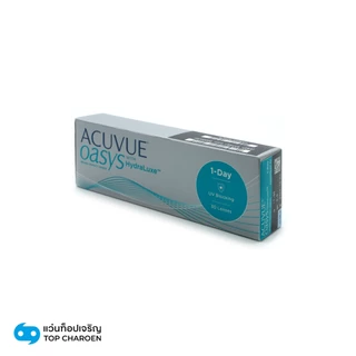 Acuvue คอนแทคเลนส์ รุ่น Acuvue Oasys 1 Day With HydraLuxe (กล่องละ 30 ชิ้น) เบอร์ตา -1.00 ถึง-12.00